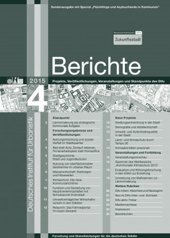 Cover: Difu-Berichte 4/2015