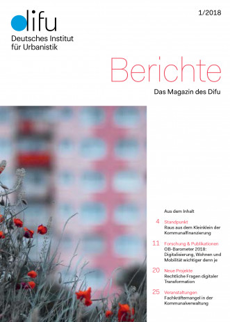 Cover: Difu-Berichte 1/2018