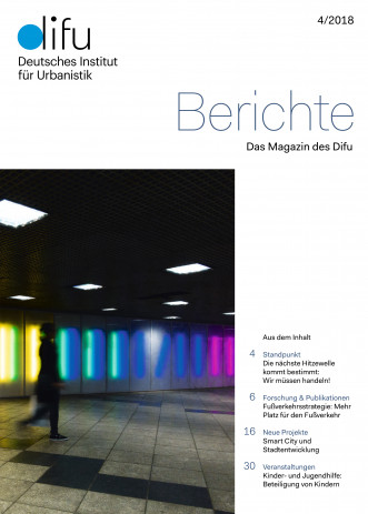 Cover Berichte 4/2018