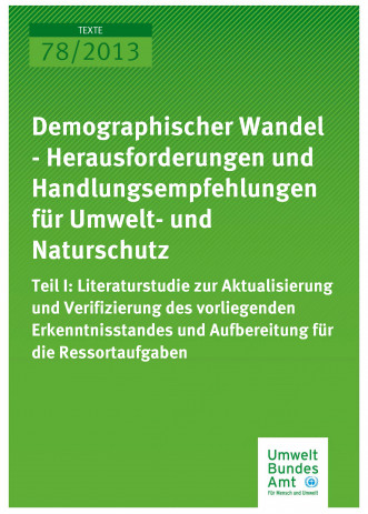 Cover: Demographischer Wandel – Herausforderungen und Handlungsempfehlungen für