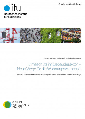 Cover Klimaschutz im Gebaeudesektor 