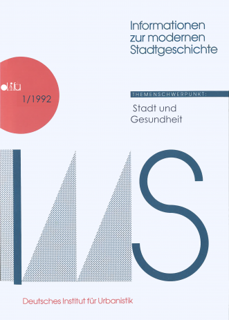 Cover IMS 1/1992 Cover der Publikation
