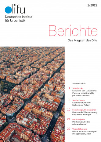 Difu-Berichte-1-2022 Cover ohne Kontur