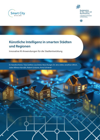Cover BBSR-Studie - KI in der Stadtentwicklung 
