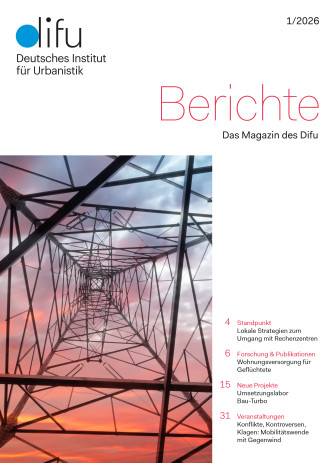 Cover des Difu Berichteheftes 1/2026