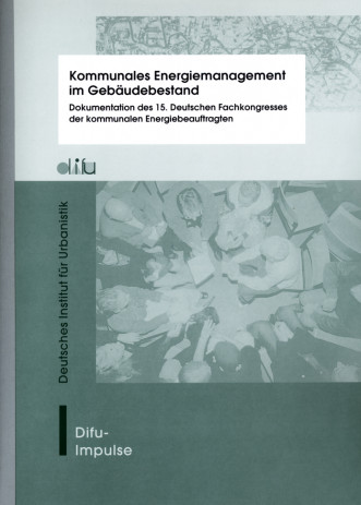 Cover: Kommunales Energiemanagement im Gebäudebestand