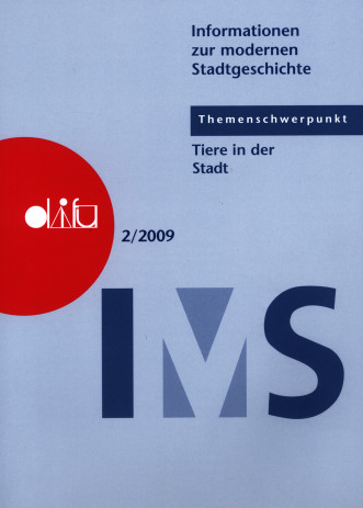 Cover: Tiere in der Stadt