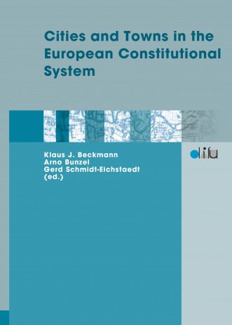 Cover: Cities and Towns in the European Constitutional System