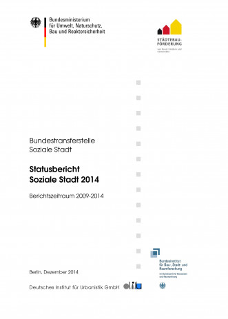 Cover: Statusbericht Soziale Stadt 2014