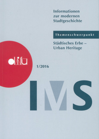 Cover: Städtisches Erbe - Urban Heritage