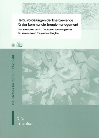 Cover: Herausforderungen der Energiewende für das kommunale Energiemanagement