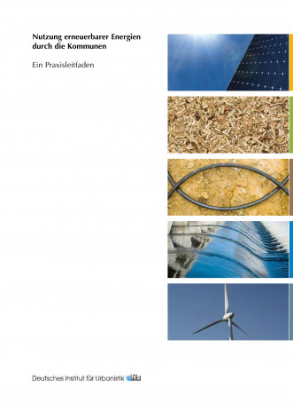 Cover: Nutzung erneuerbarer Energien durch die Kommunen