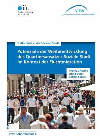 Cover: Geflüchtete in der Sozialen Stadt