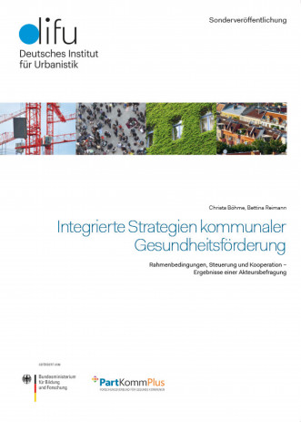 Cover: Integrierte Strategien kommunaler Gesundheitsförderung