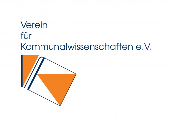 Logo des Vereins für Kommunalwissenschaften (Schriftzug und Bildmarke)