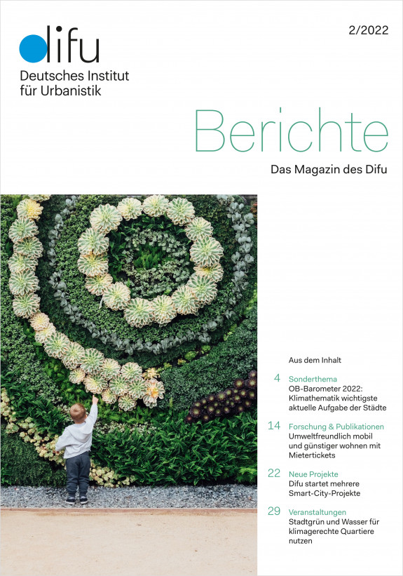 Cover Difu-Berichte 2/2022