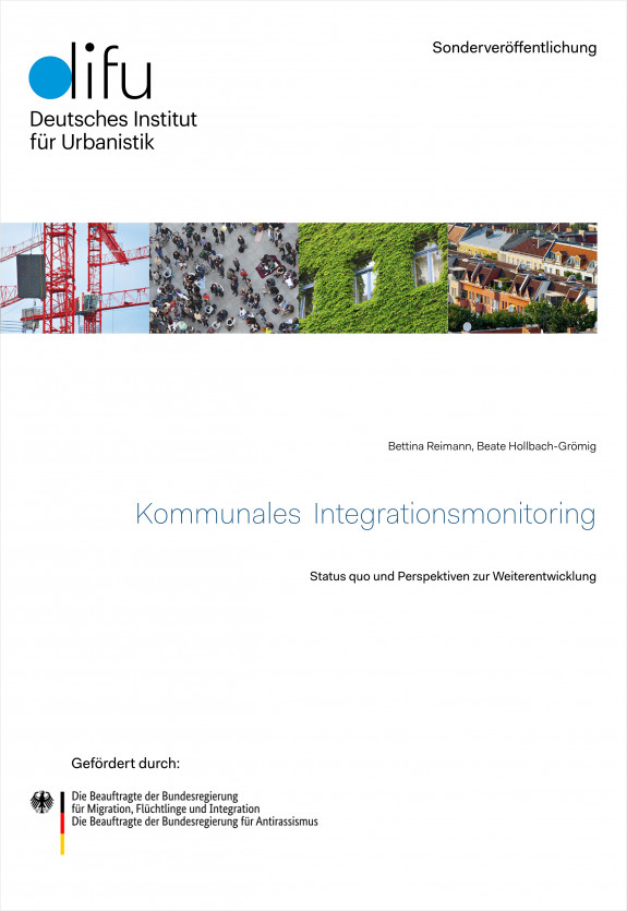 Cover der Difu-Publikation Kommunales Integrationsmonitoring StatusQuo