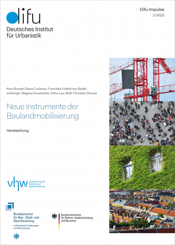 Cover Neue Instrumente der Baulandmobilisierung 2023
