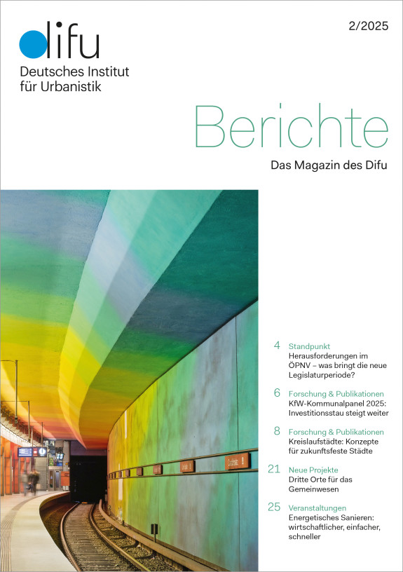 Cover Berichteheft 2/2025