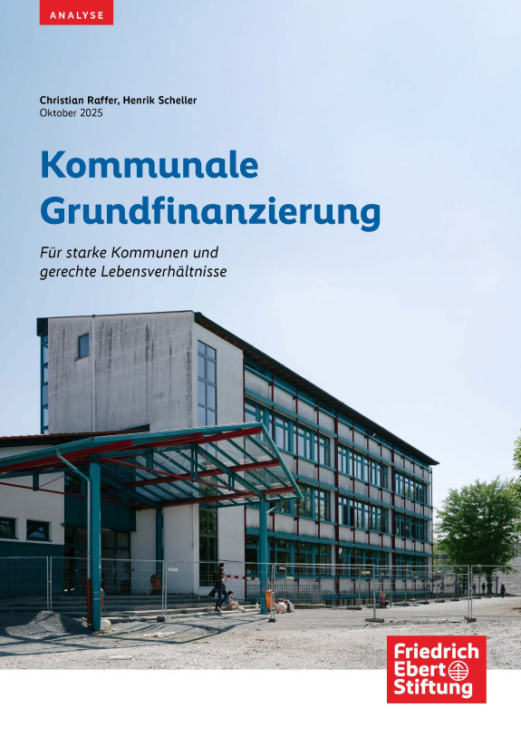 Cover Publikation Kommunale Grundfinanzierung