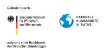 Logo des Ministeriums für Wirtschaft und Klimaschutz und der Nationalen Klimaschutz Inistiative