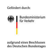 Das Bild zeigt das Logo des BMV mit Zusatz "Gefördert durch BMV"